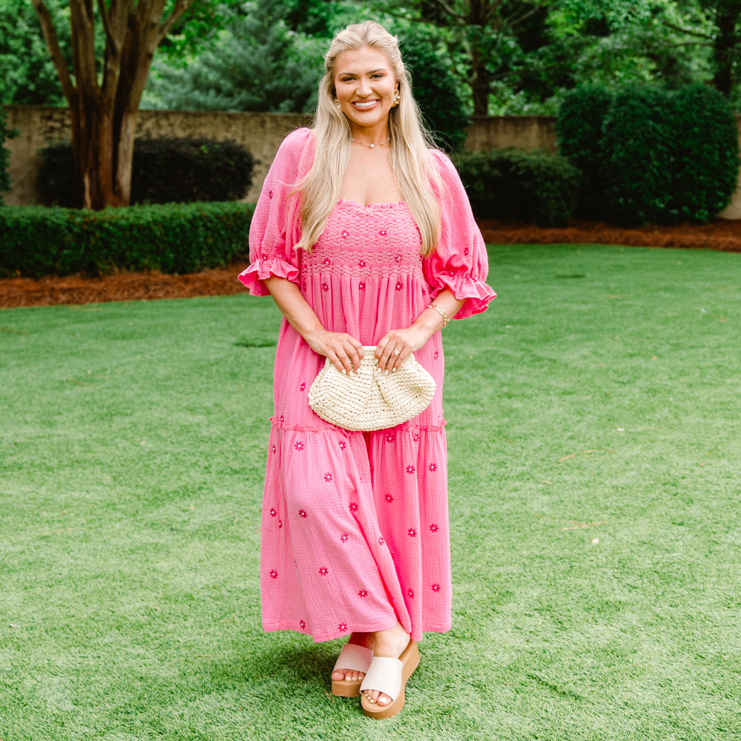 Aster Dress, Pink