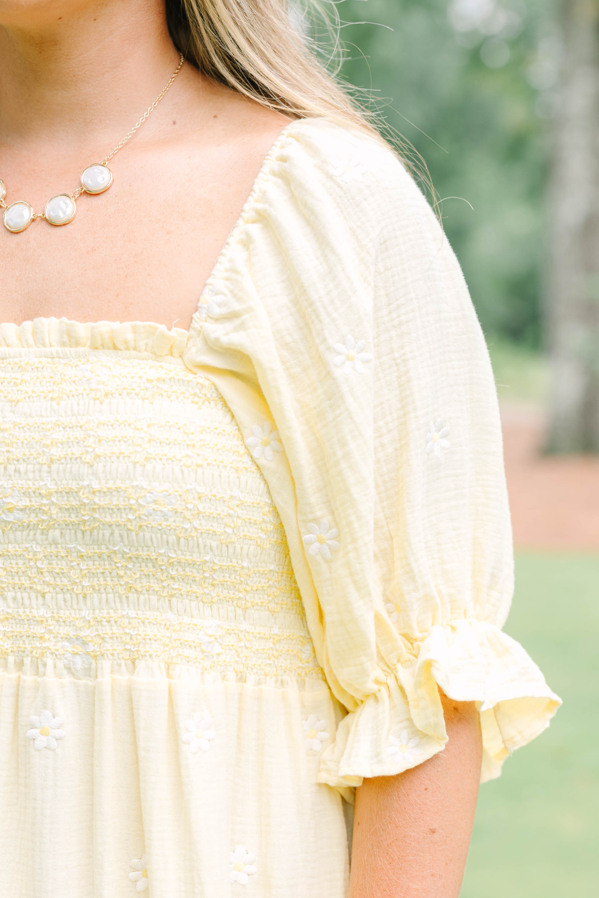 Aster Dress, Yellow