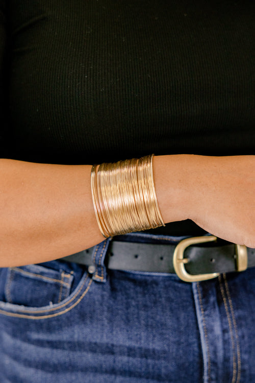 At Its Best Bracelet, Gold