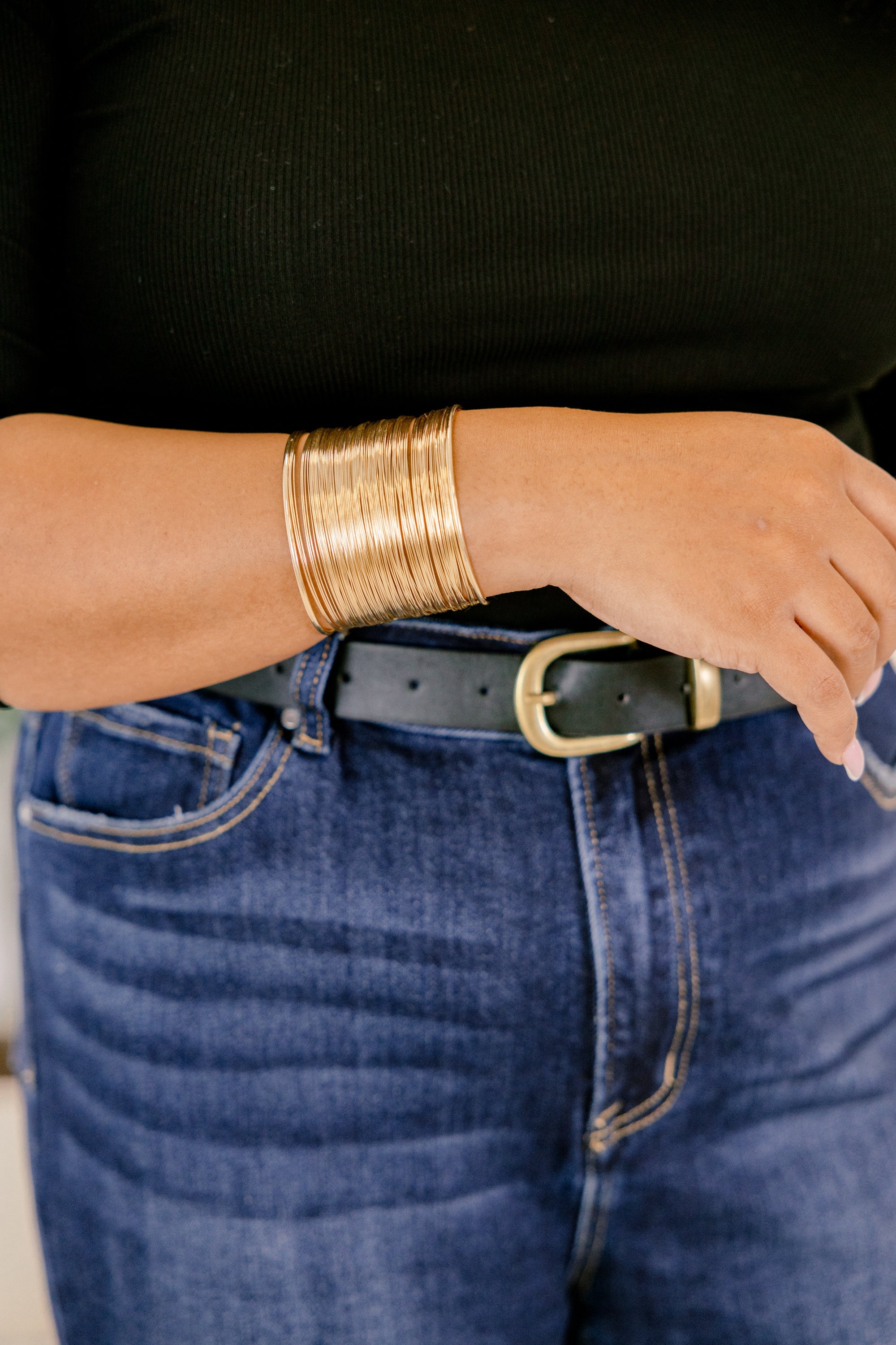 At Its Best Bracelet, Gold