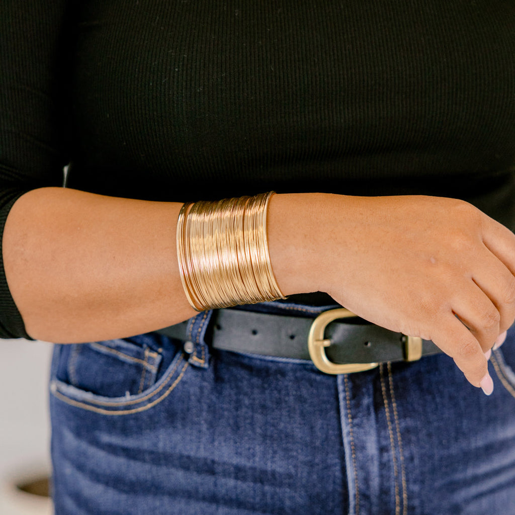 At Its Best Bracelet, Gold