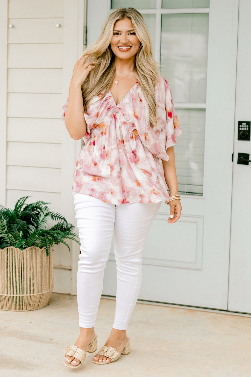 At The Shore Top, Pink