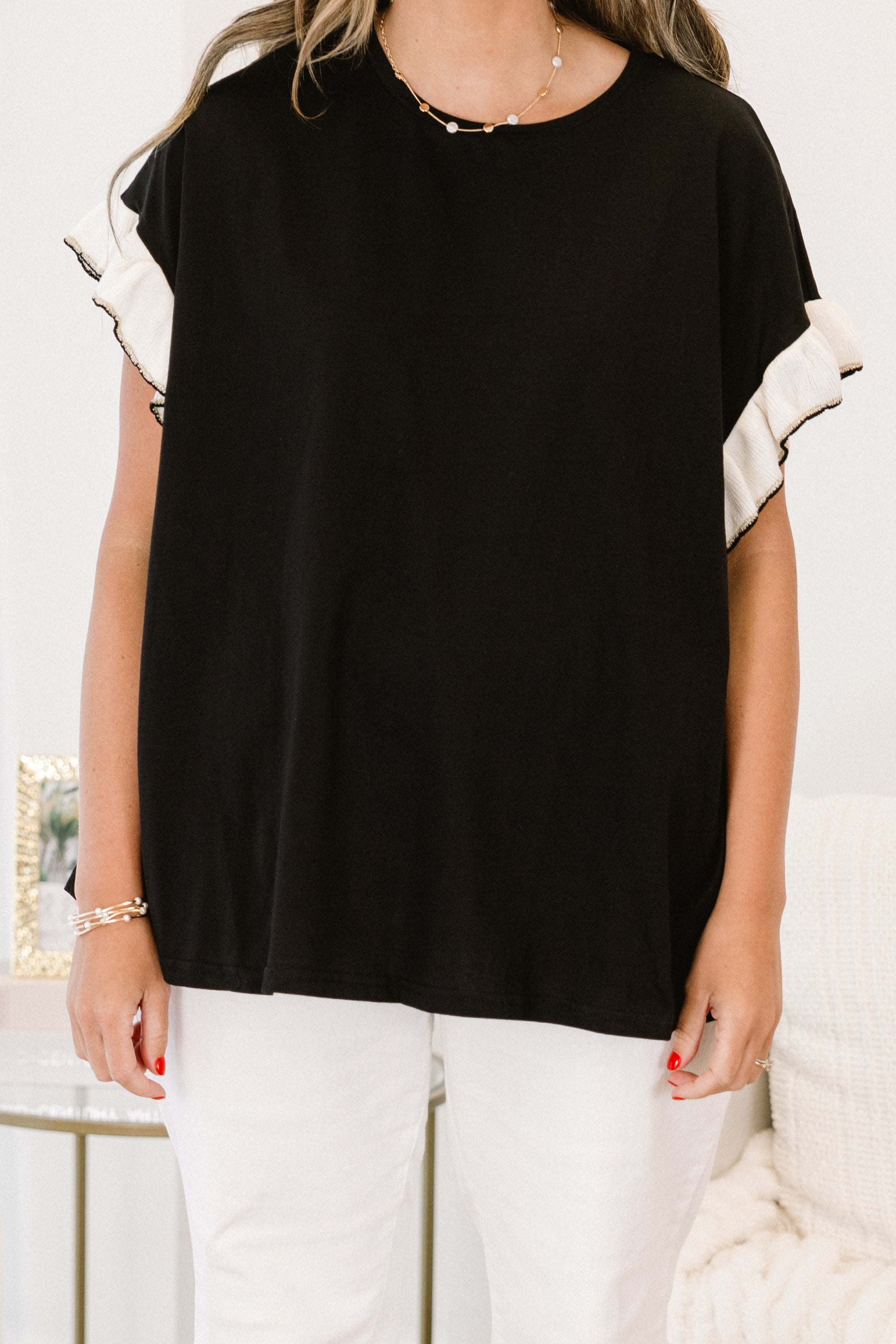At The Show Top, Black