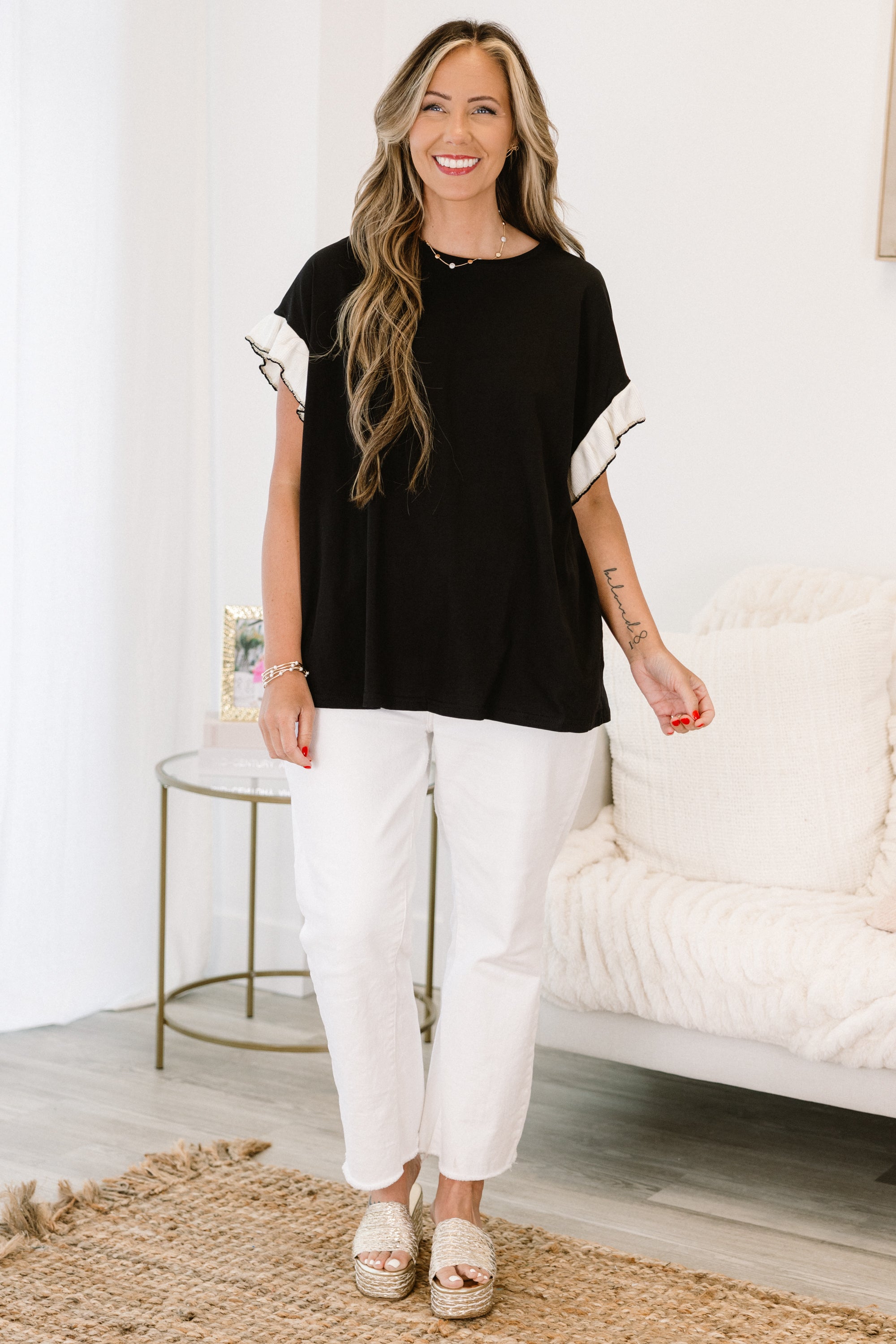 At The Show Top, Black