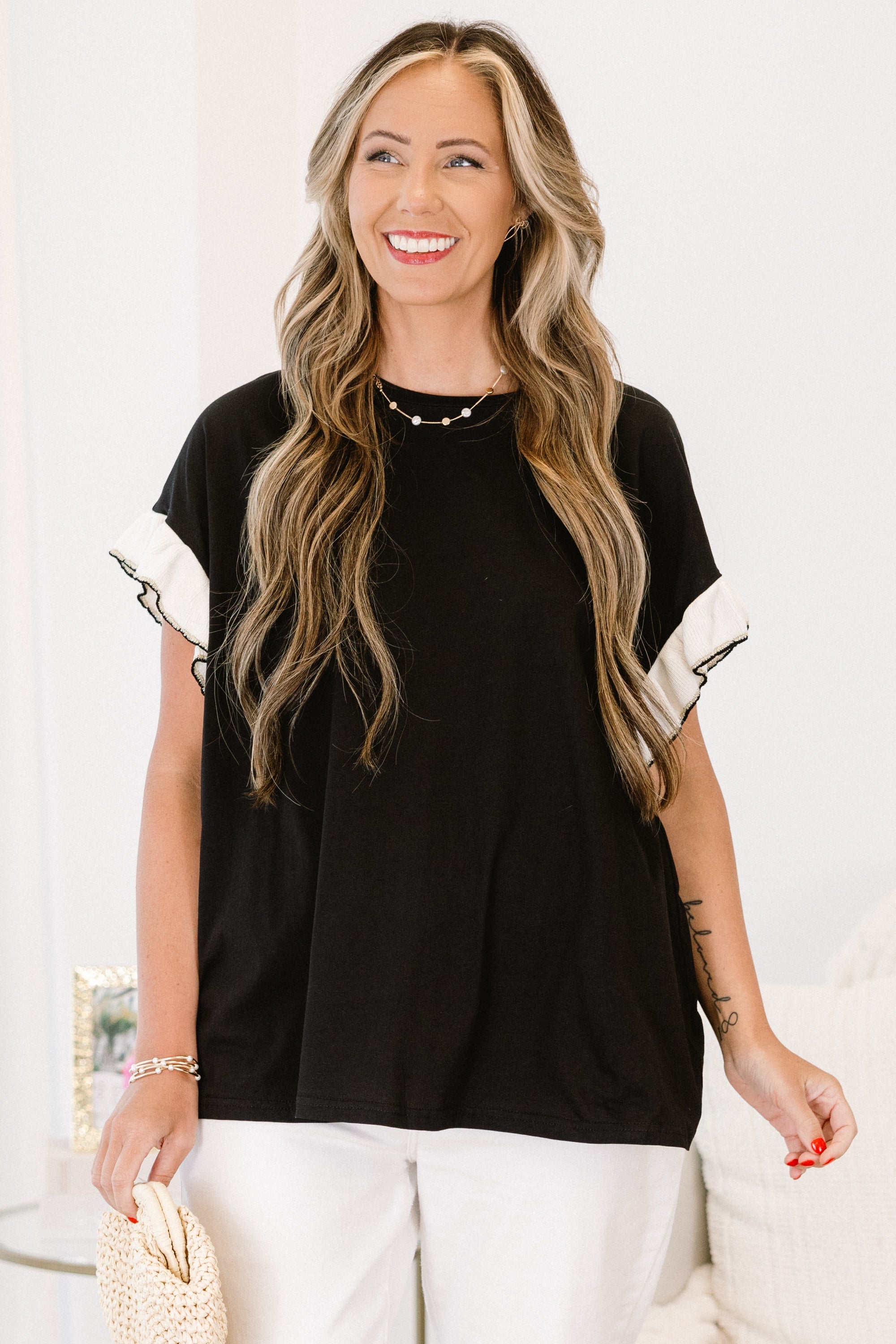 At The Show Top, Black