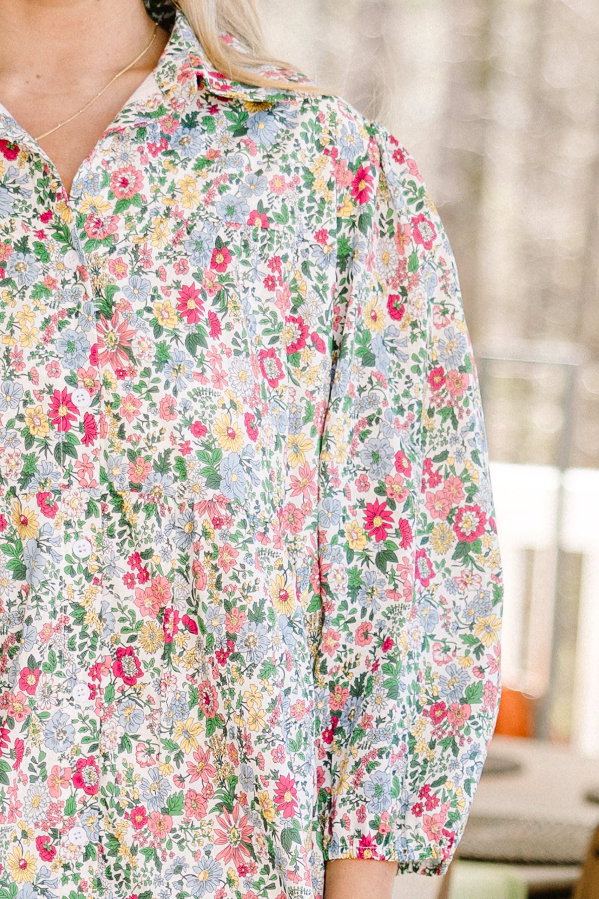At This Time Dress, Pink Floral