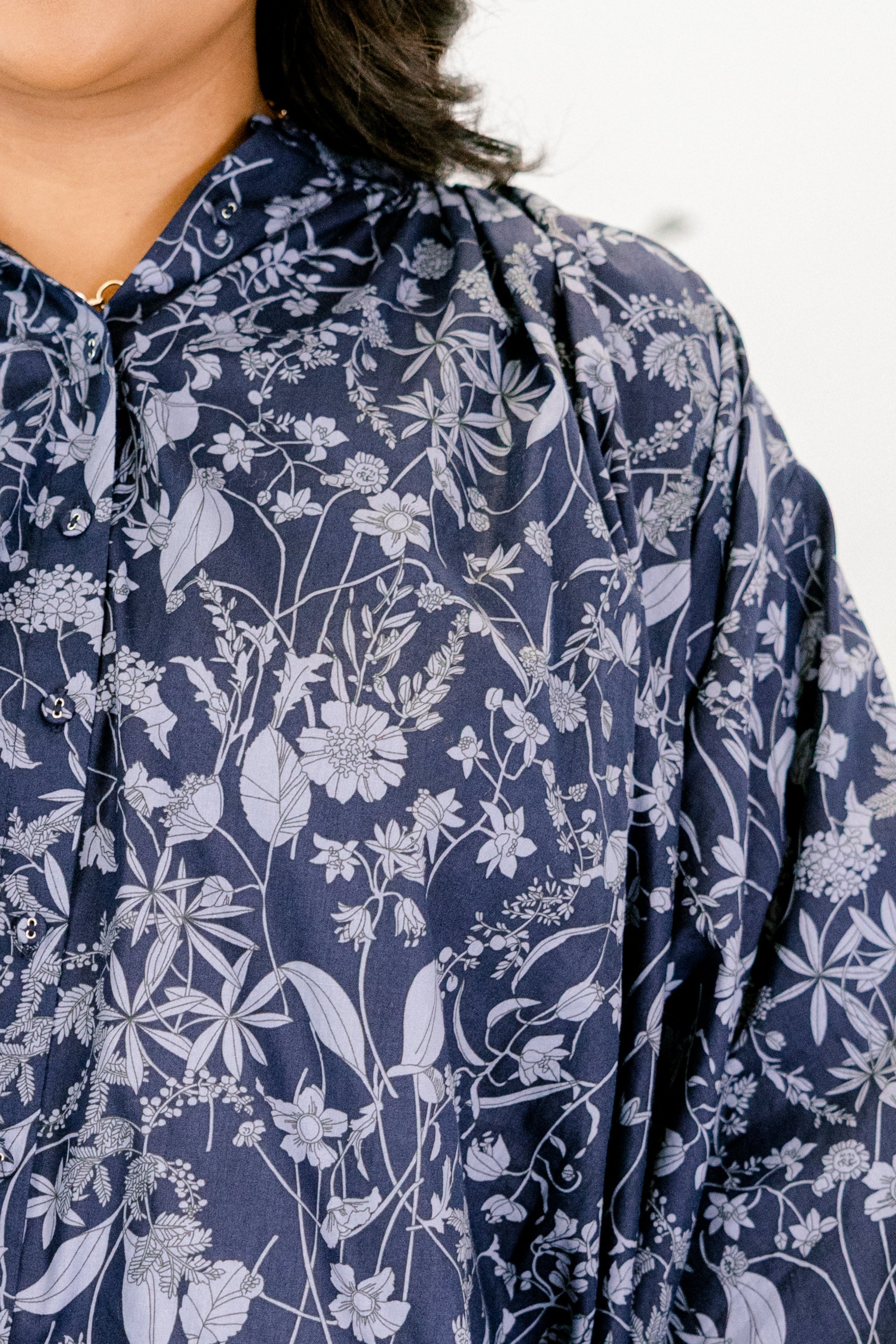 Away From It All Tunic, Blue