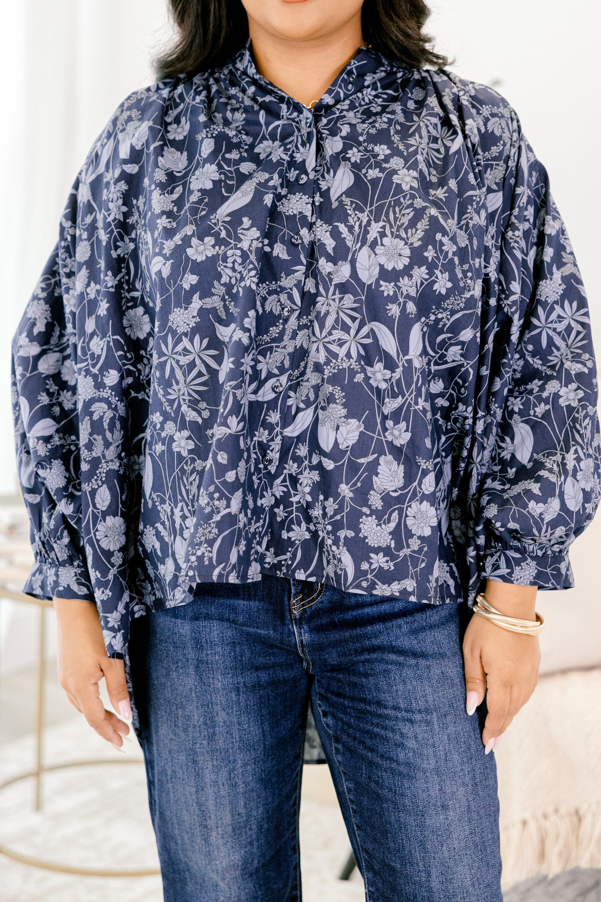 Away From It All Tunic, Blue