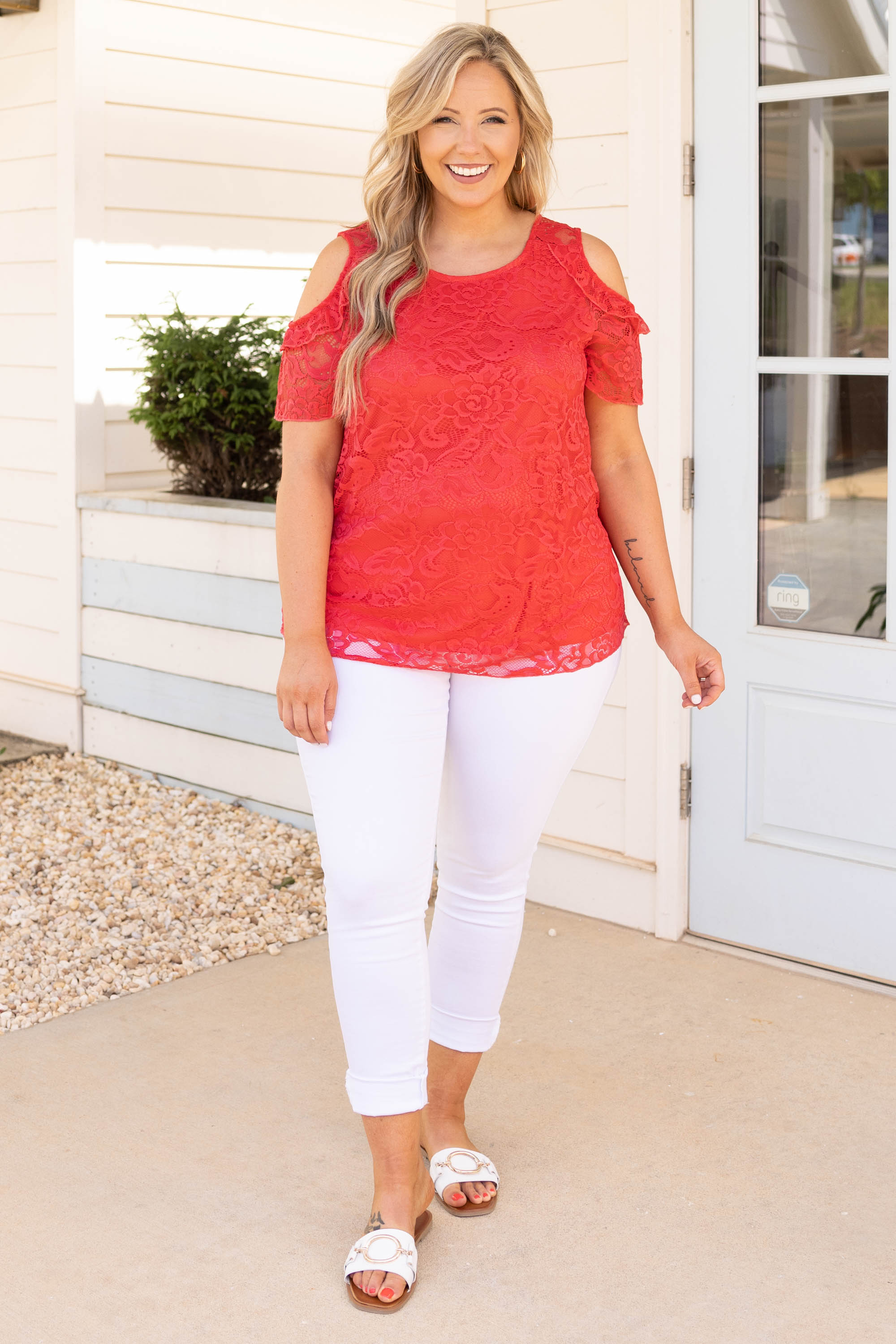 Baby Love Top, Strawberry