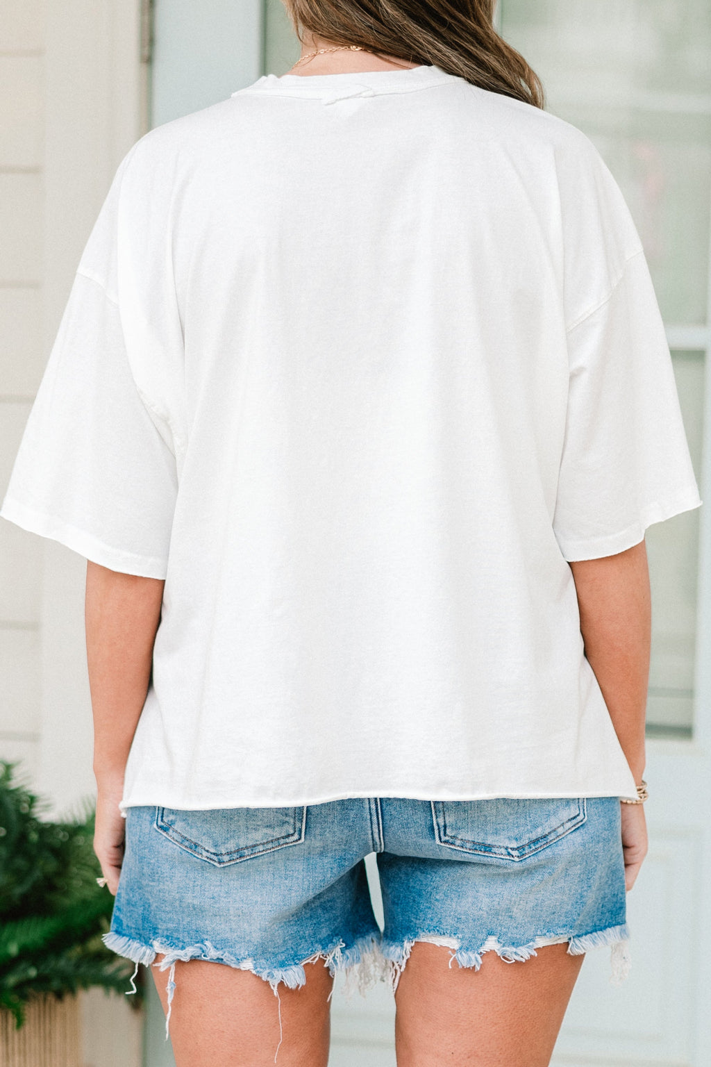 Beach Days Vintage Wash Tee, White