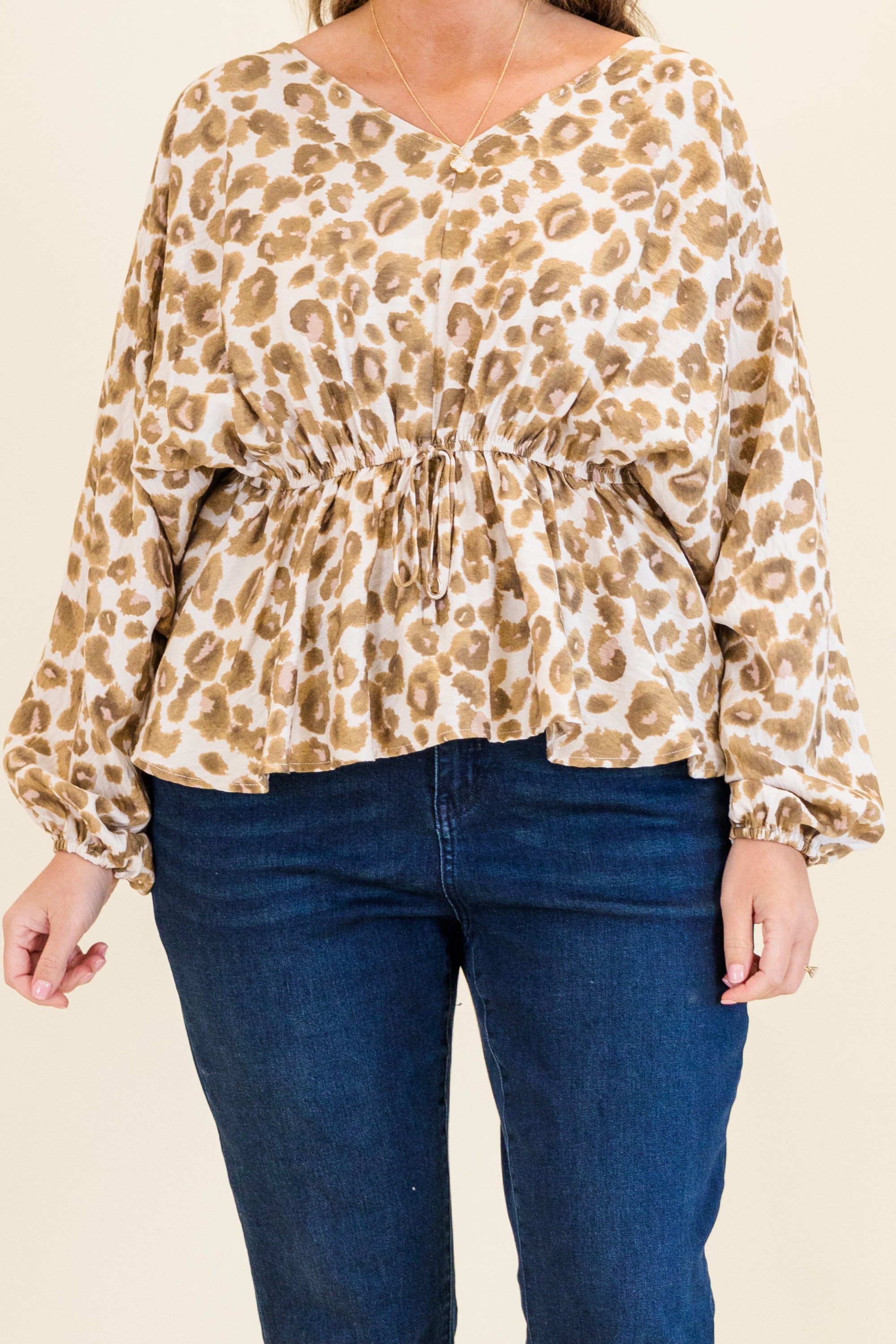 Back On The Grind Top, Leopard