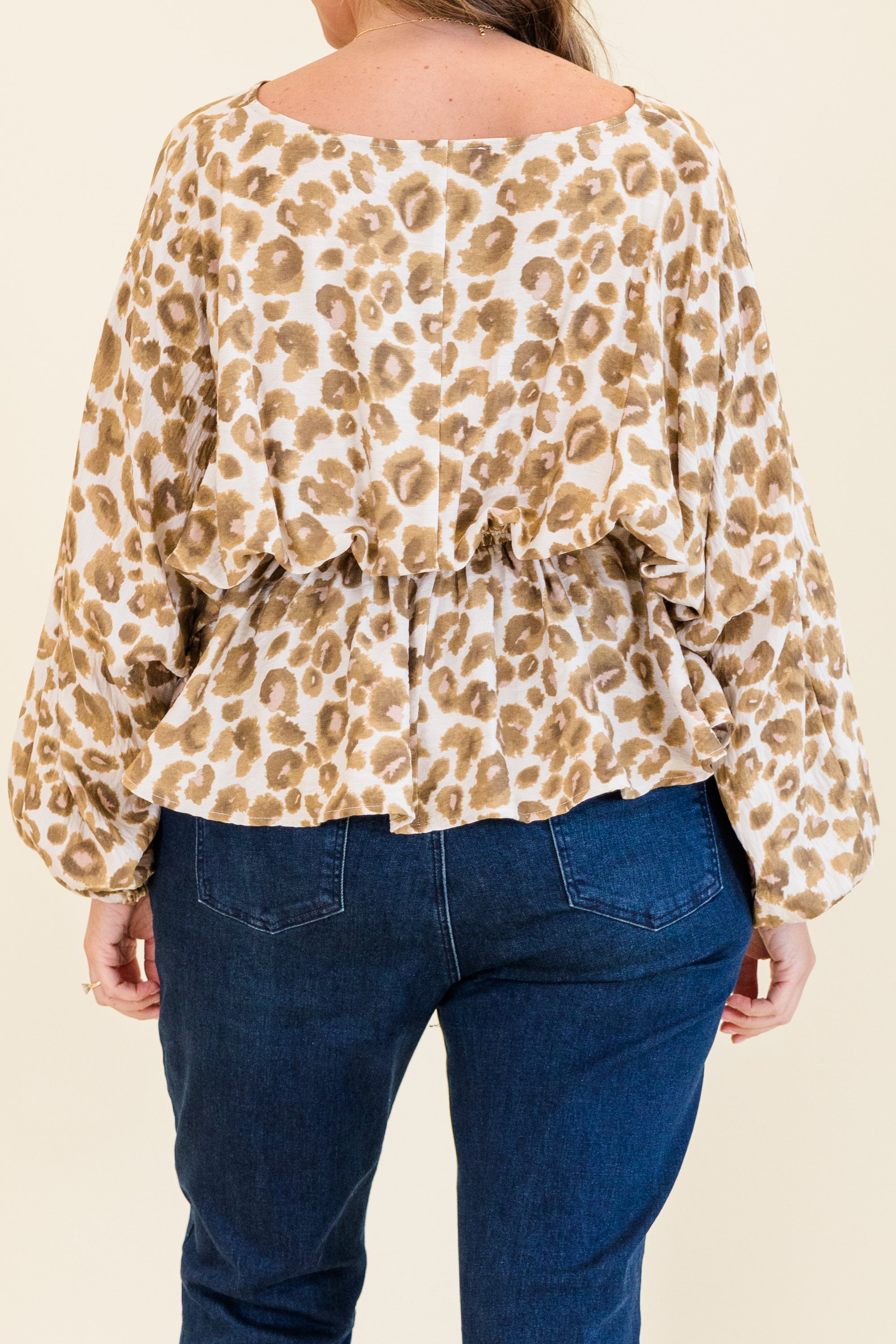 Back On The Grind Top, Leopard
