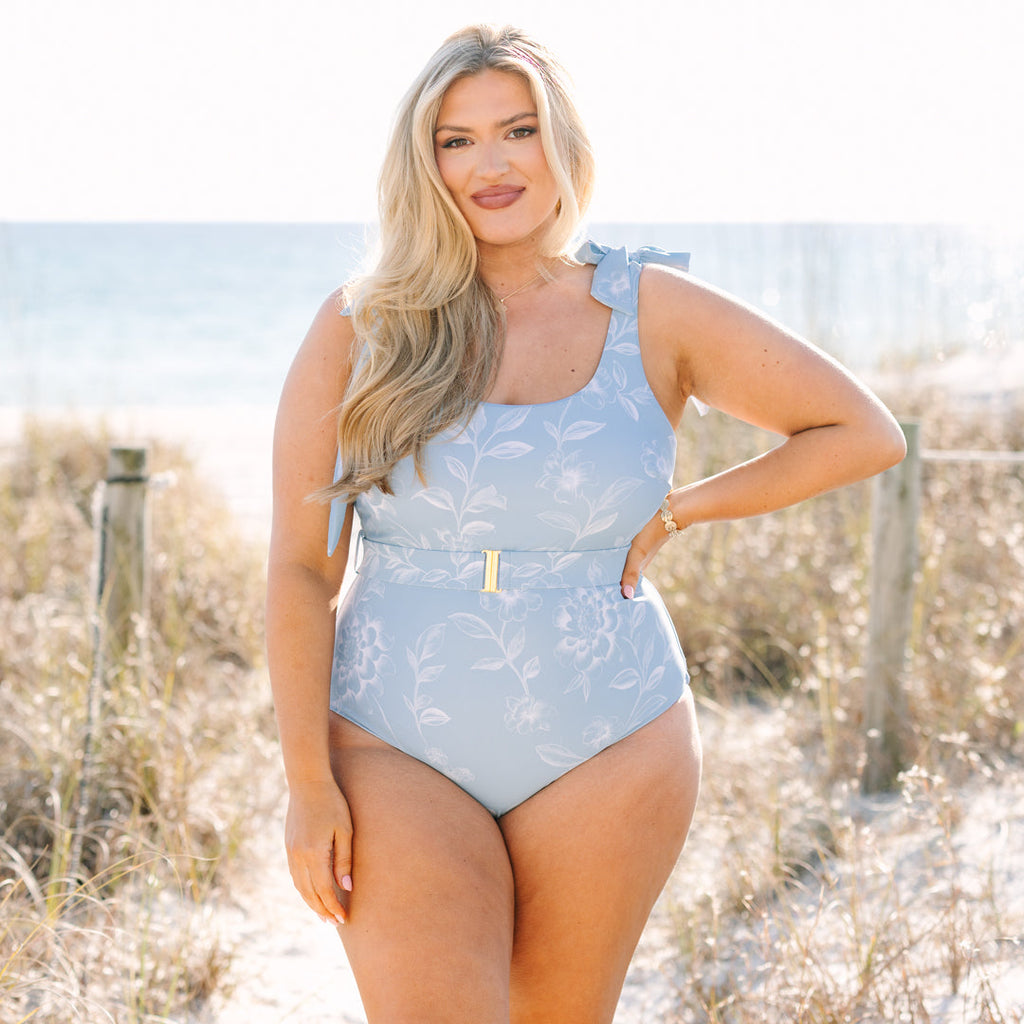 Back To The Beach Swimsuit, Blue