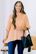 Back To The Tropics Sweater, Papaya