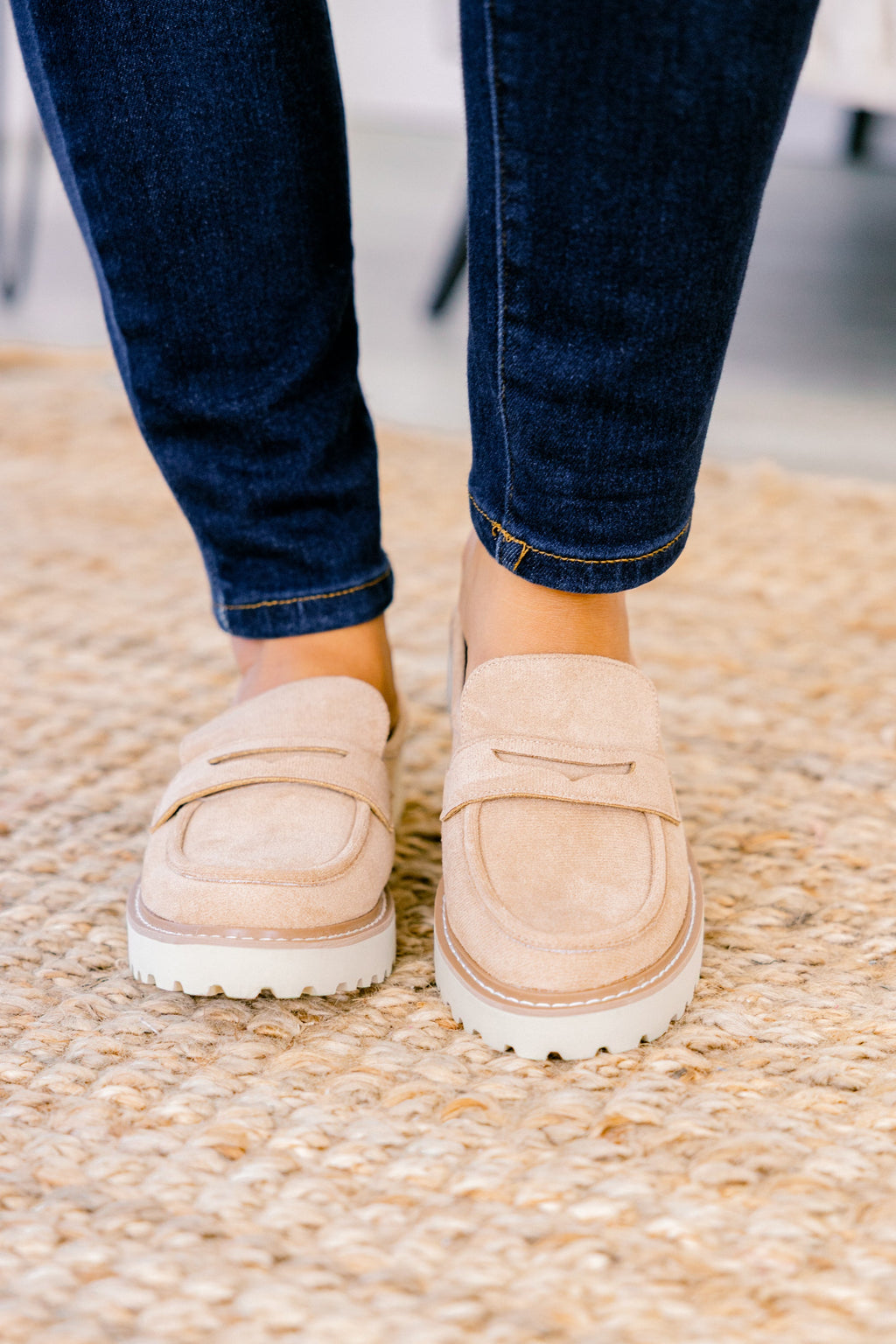 Back To Us Loafers, Taupe