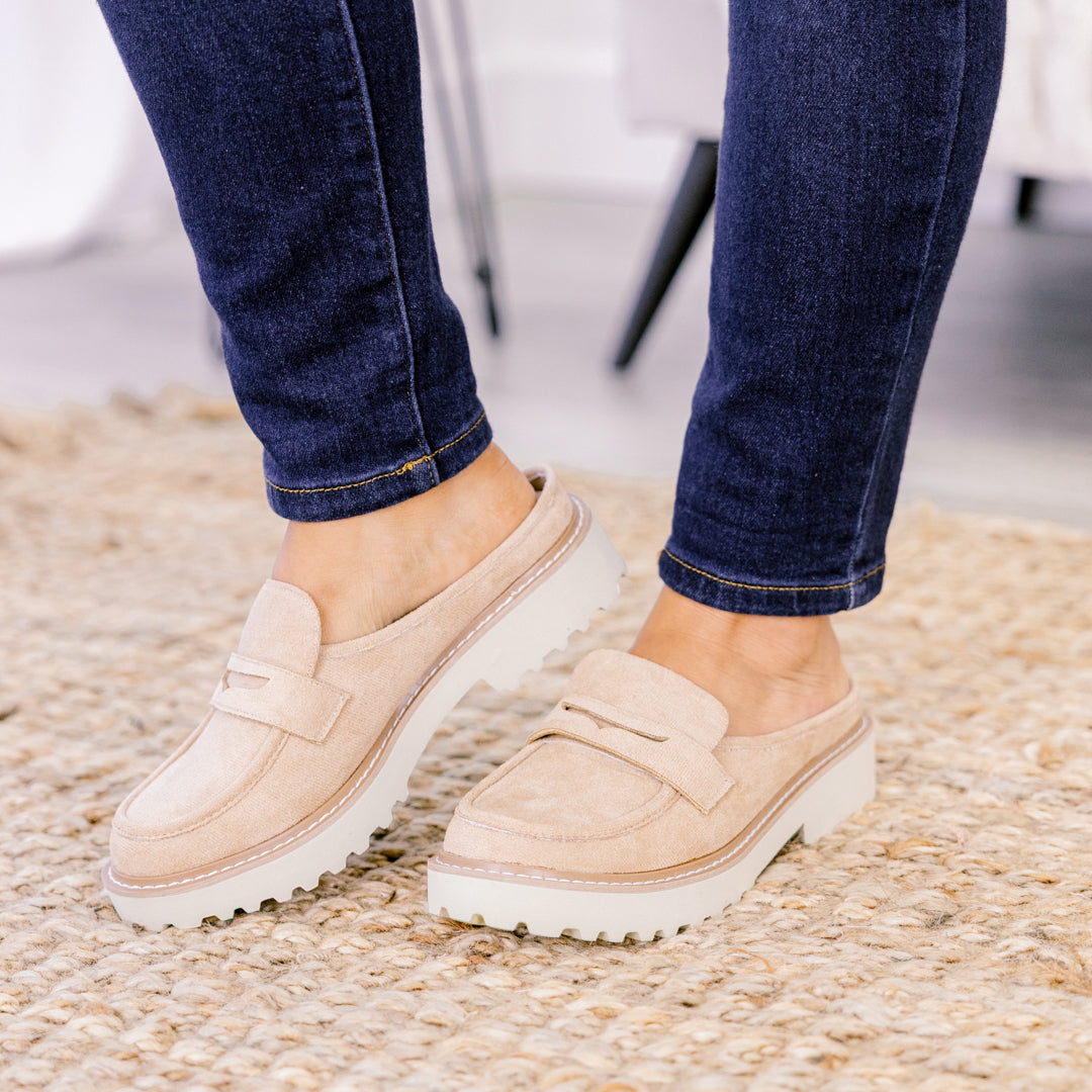 Back To Us Loafers, Taupe
