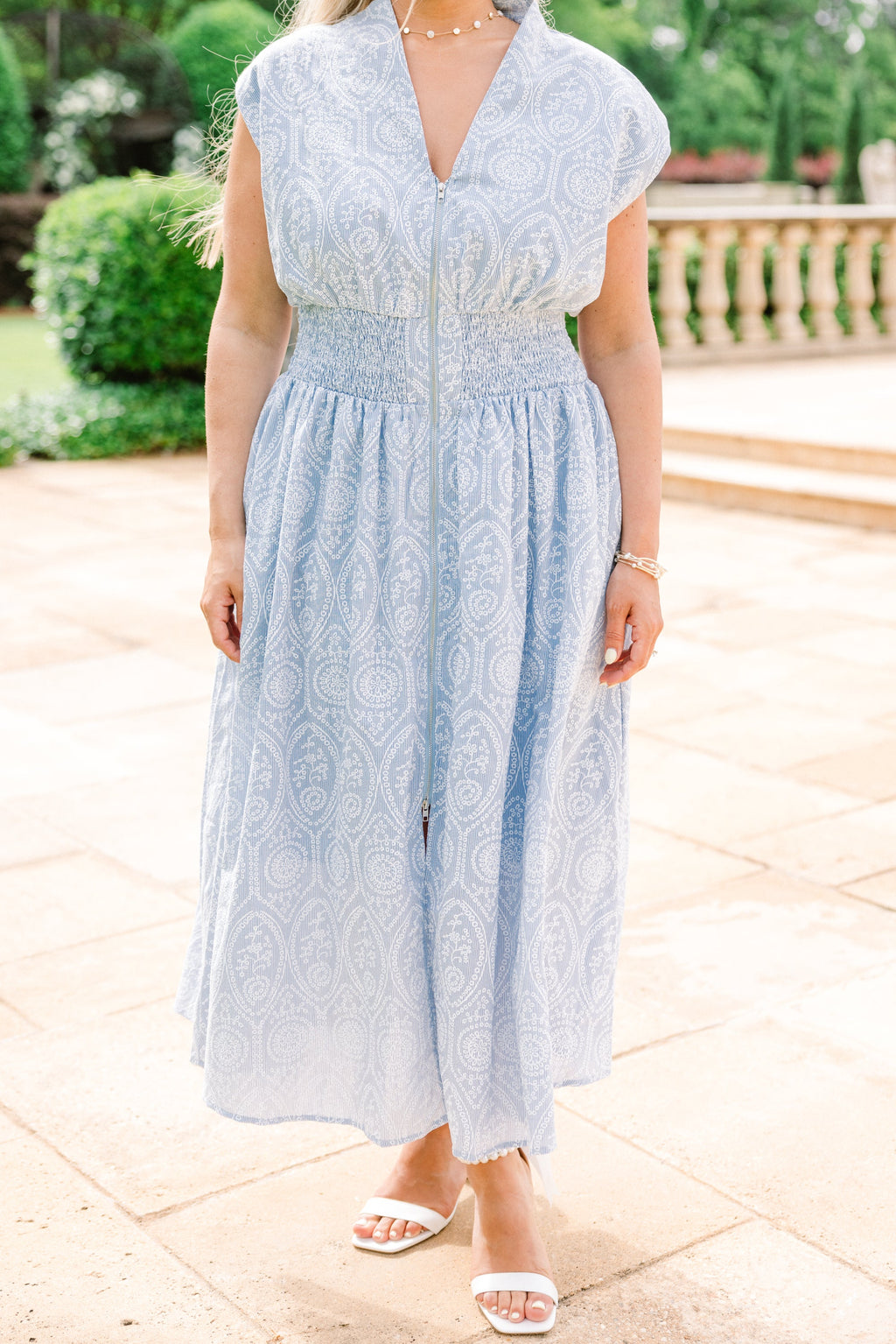 Back & Forth Dress, Light Blue