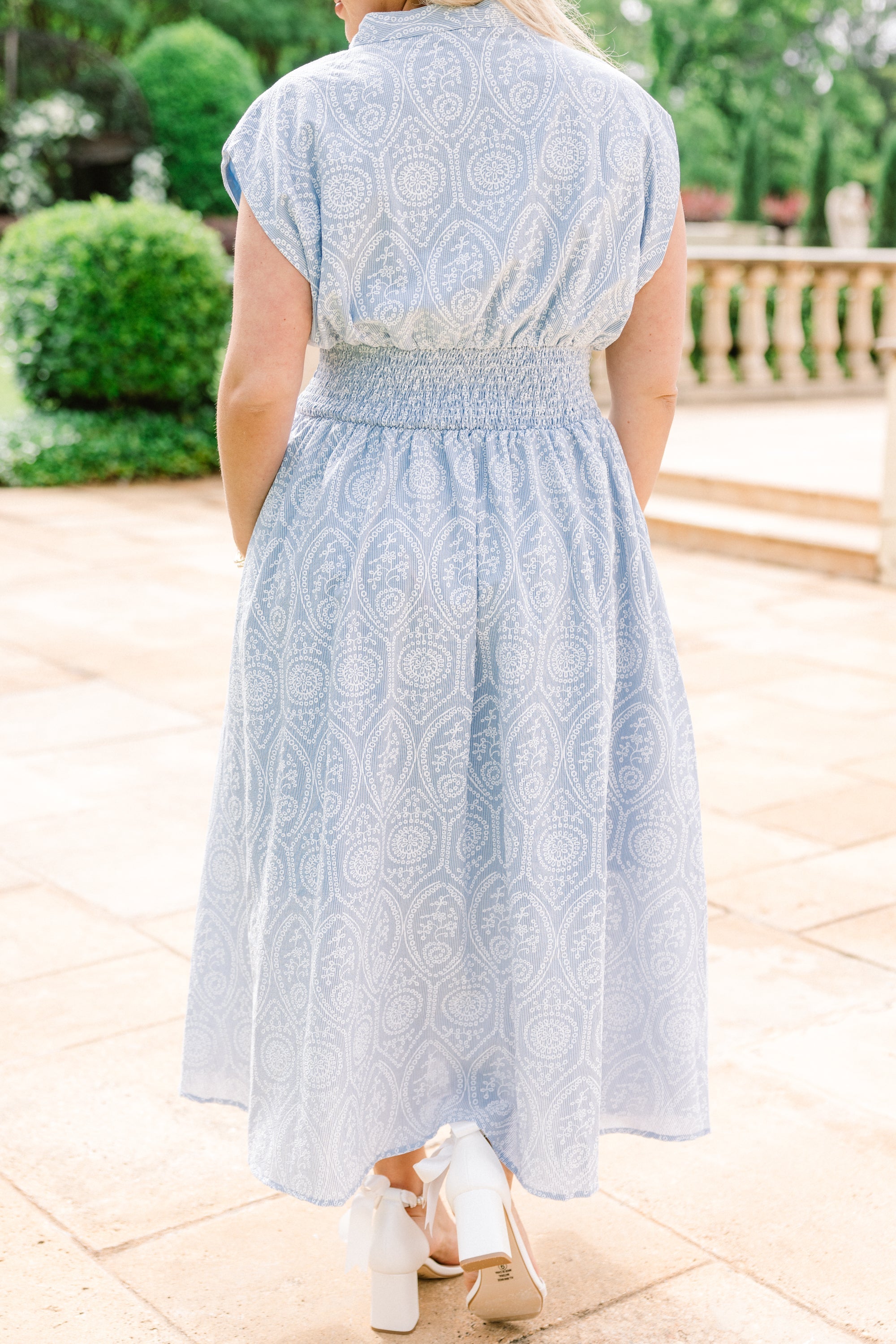 Back & Forth Dress, Light Blue