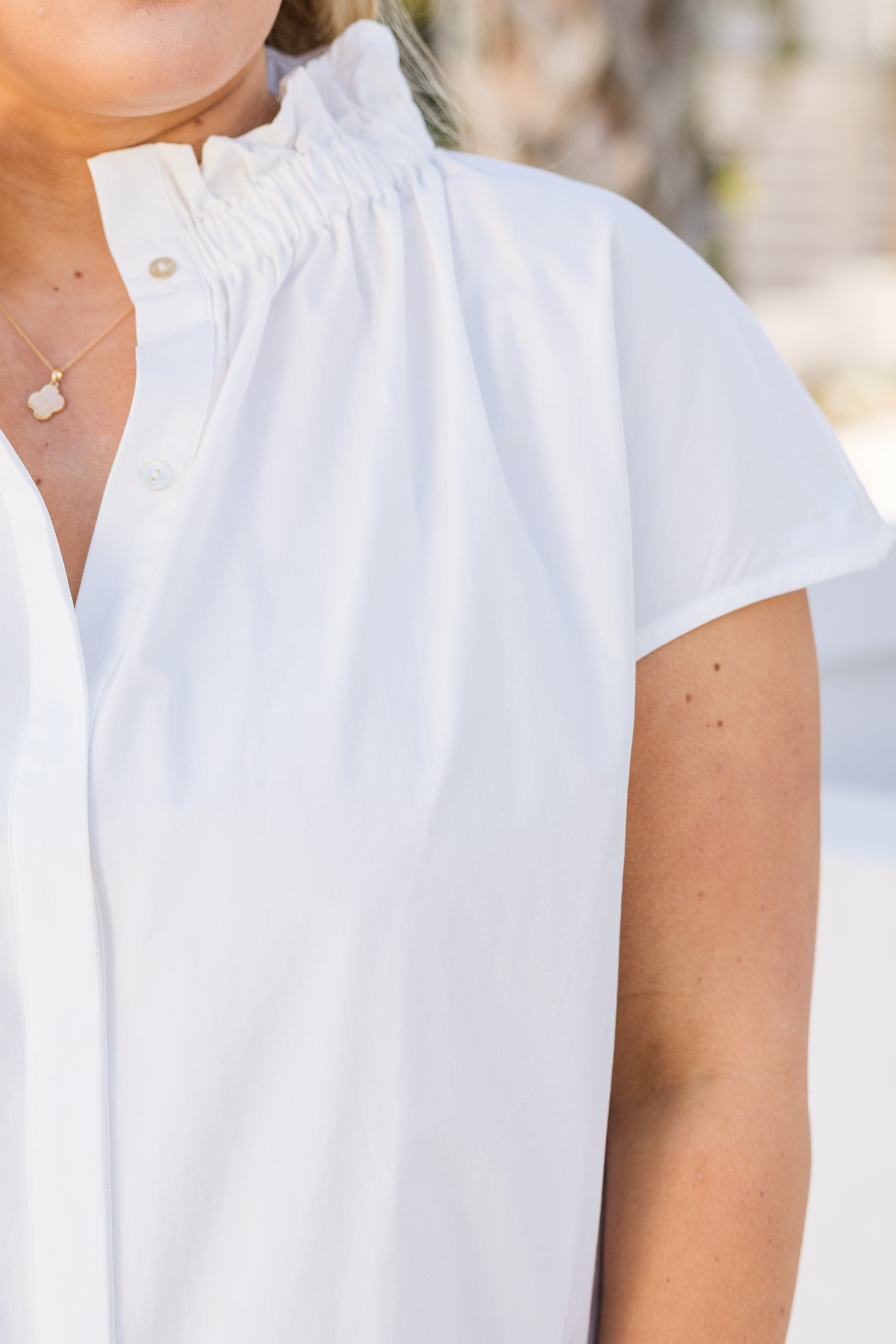 Be The One Top, White