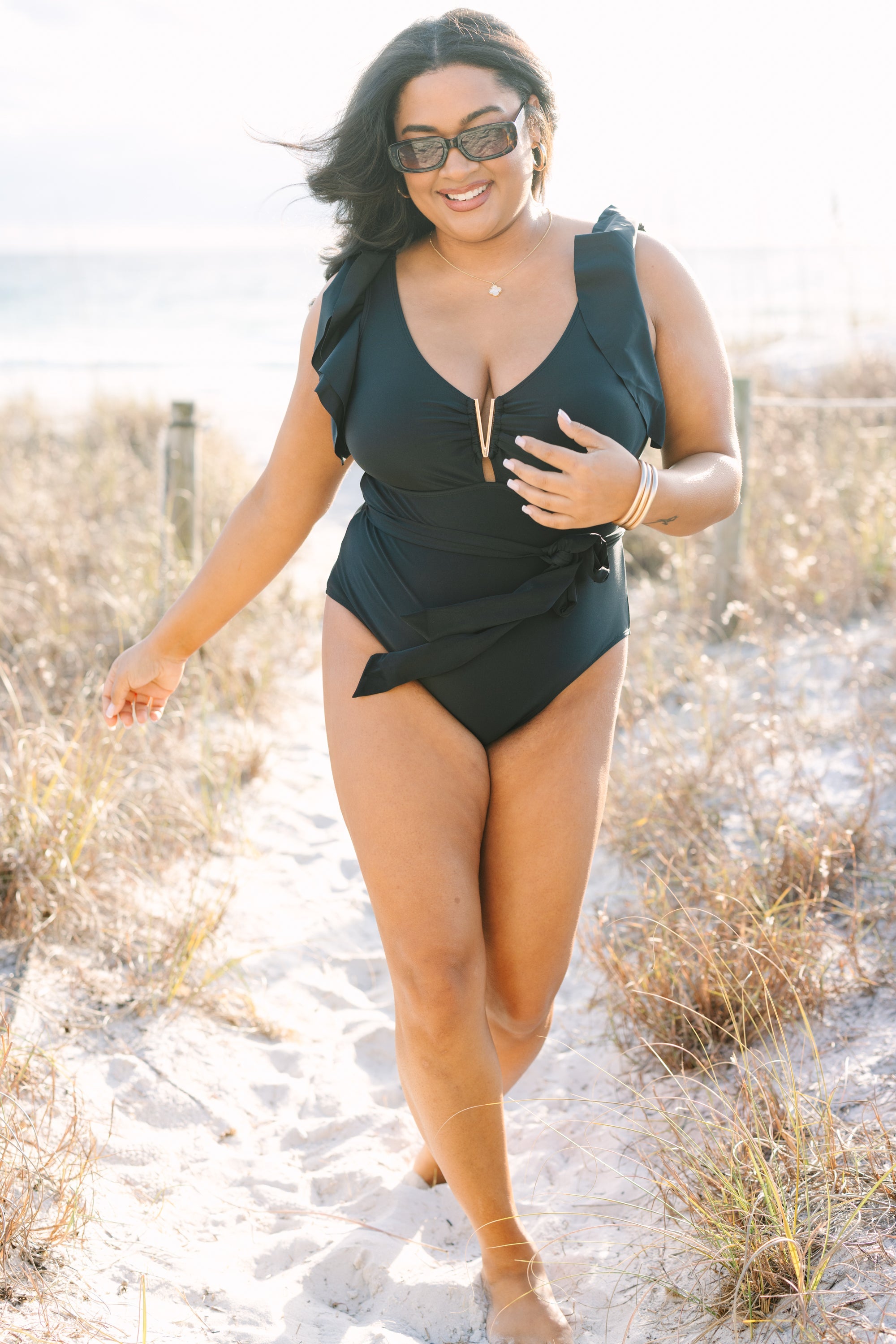 Beach Beauty Swimsuit, Black