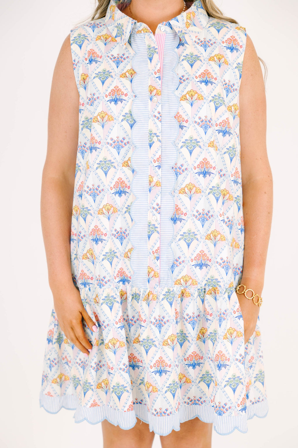 Beach Side Dress, Cream