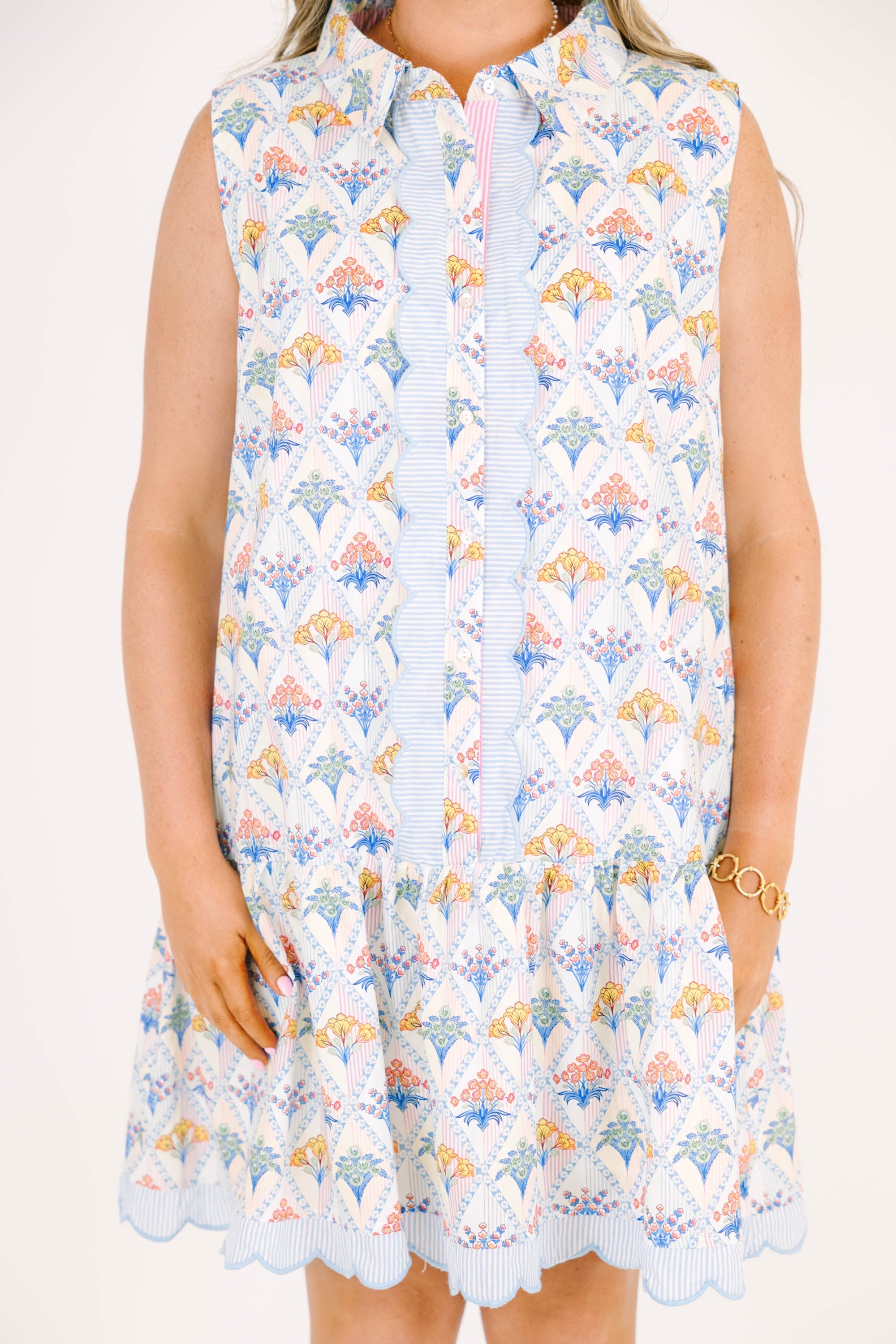 Beach Side Dress, Cream