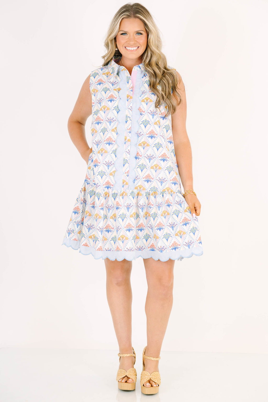 Beach Side Dress, Cream