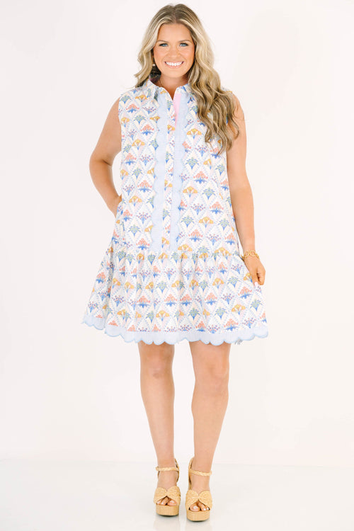 Beach Side Dress, Cream
