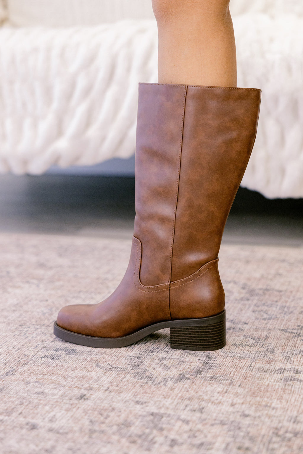 Beating Heart Boots, Cognac