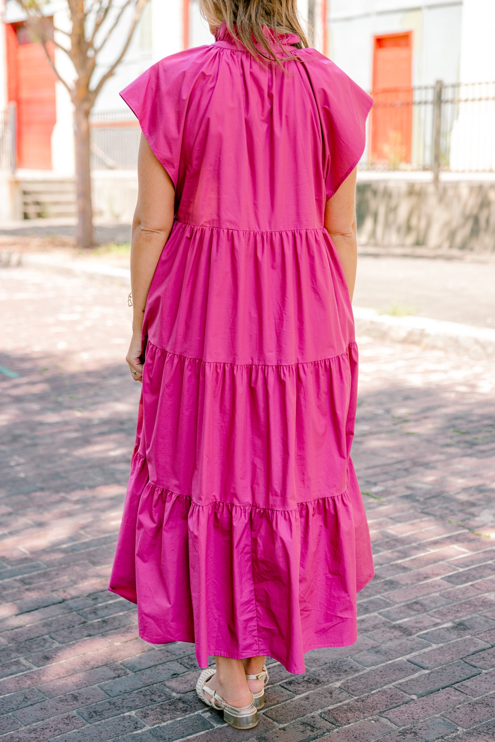 Beautiful Melody Dress, Fuchsia
