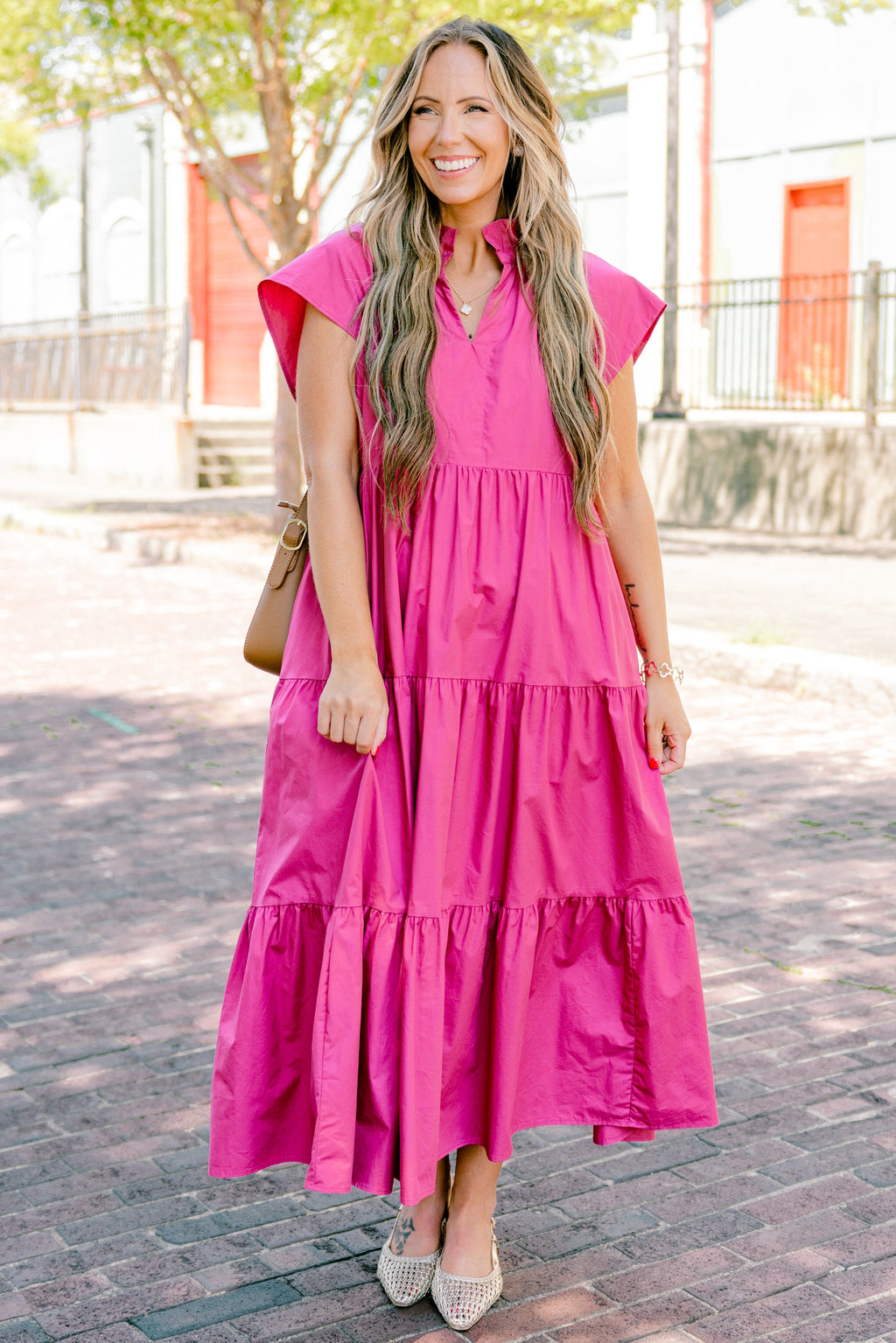 Beautiful Melody Dress, Fuchsia