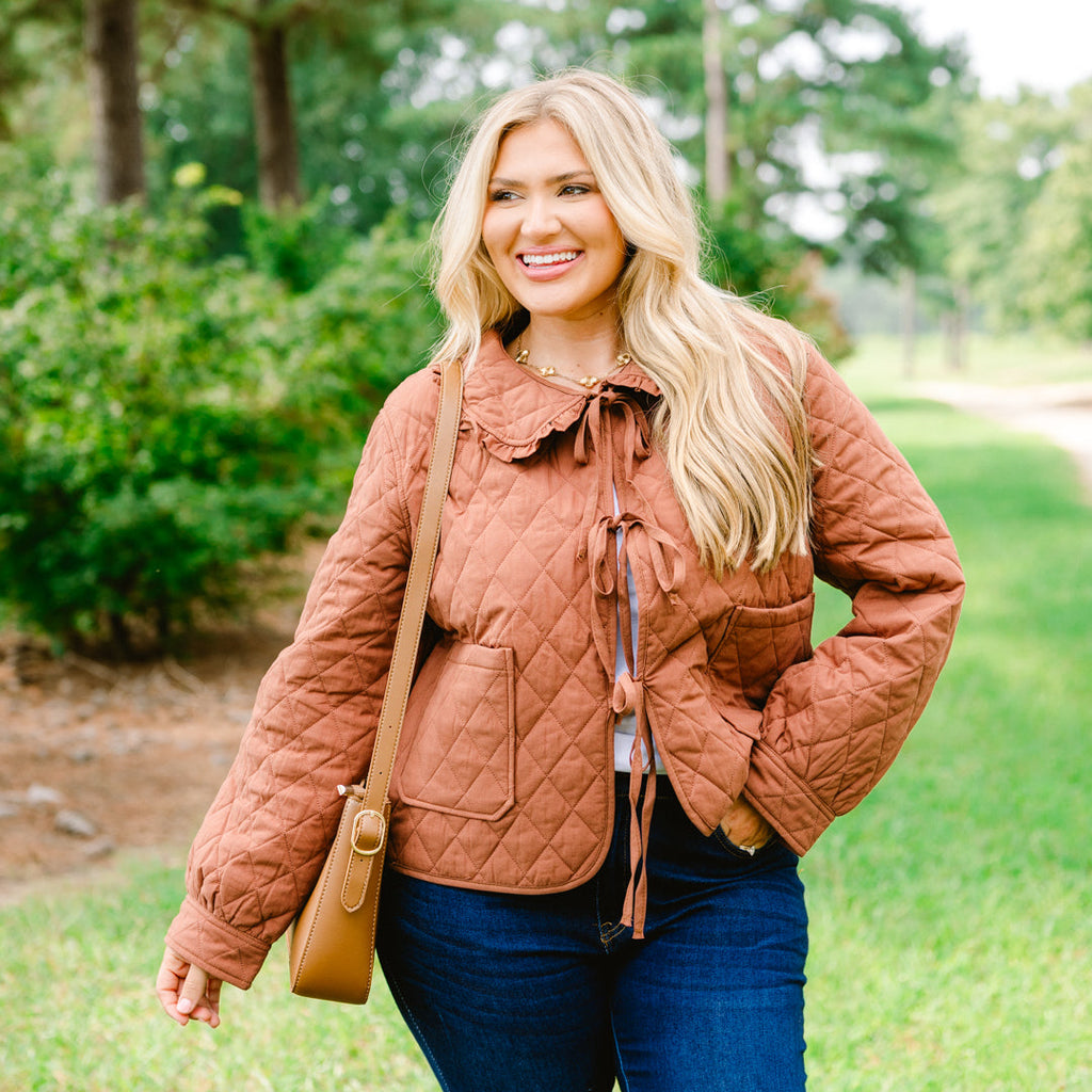 Beautiful Noise Jacket, Brown