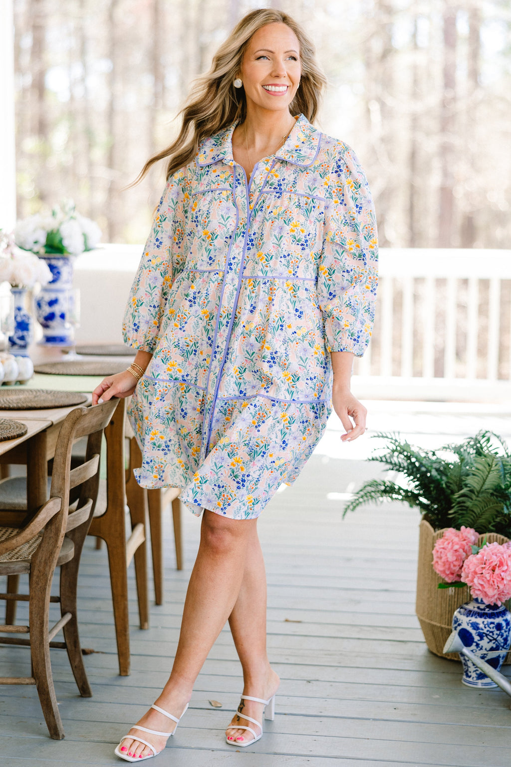 Beauty and Bliss Dress, Purple