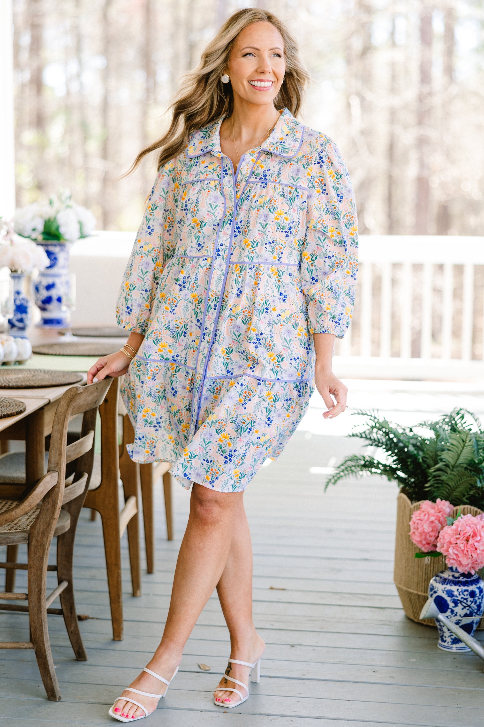Beauty and Bliss Dress, Purple