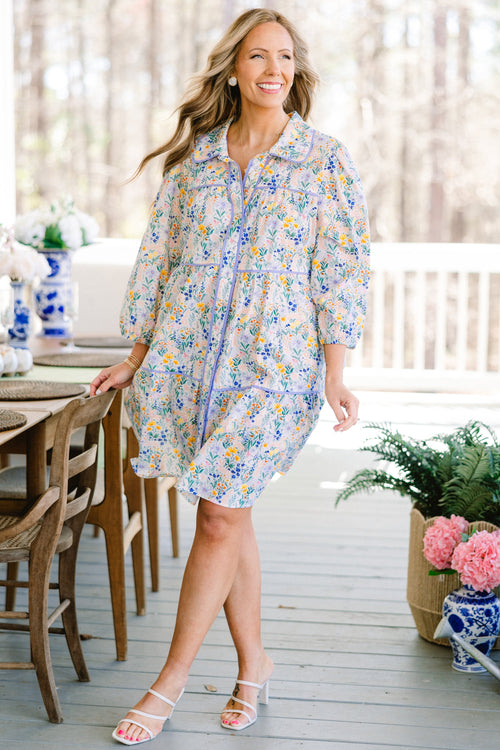 Beauty and Bliss Dress, Purple