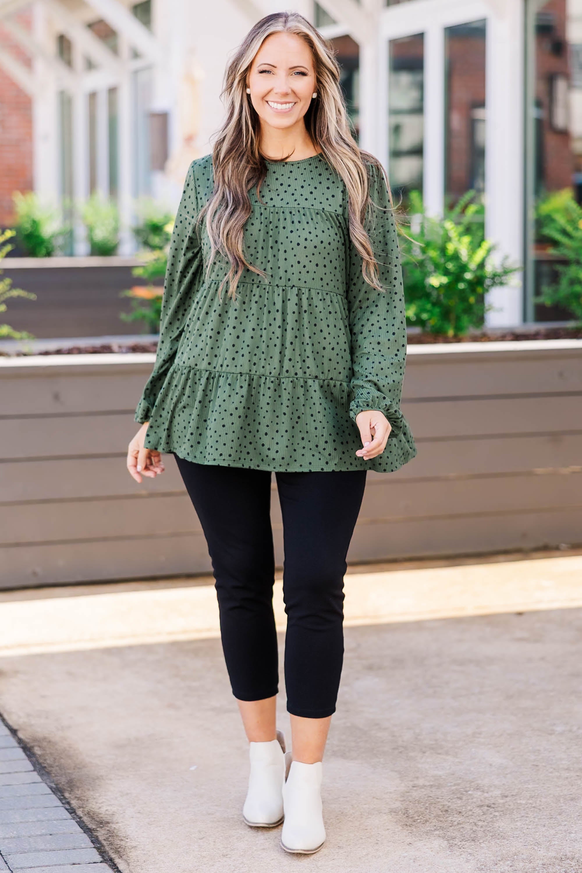 Because Of Me Top, Olive