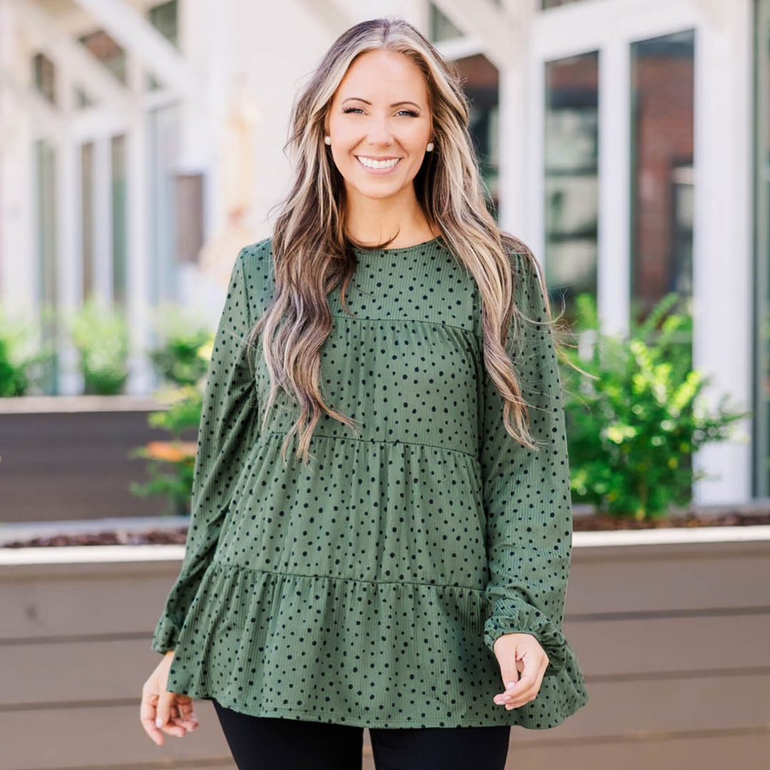 Because Of Me Top, Olive