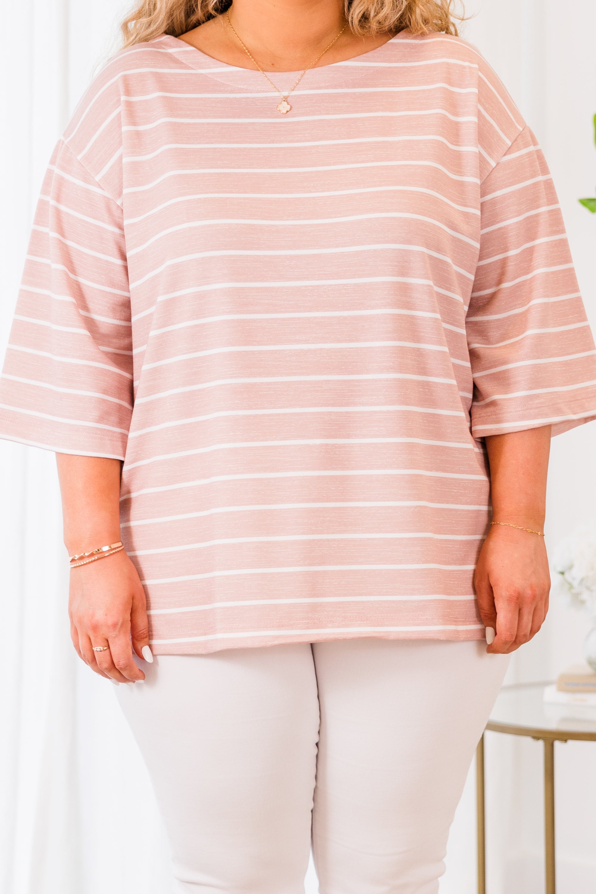 Becoming Whole Top, Dark Mauve