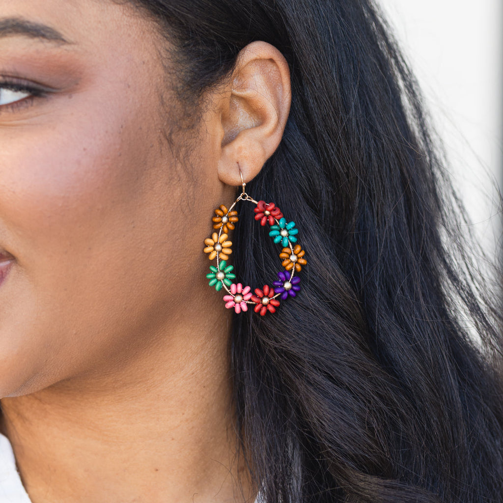 Bee's Knees Earrings, Multi