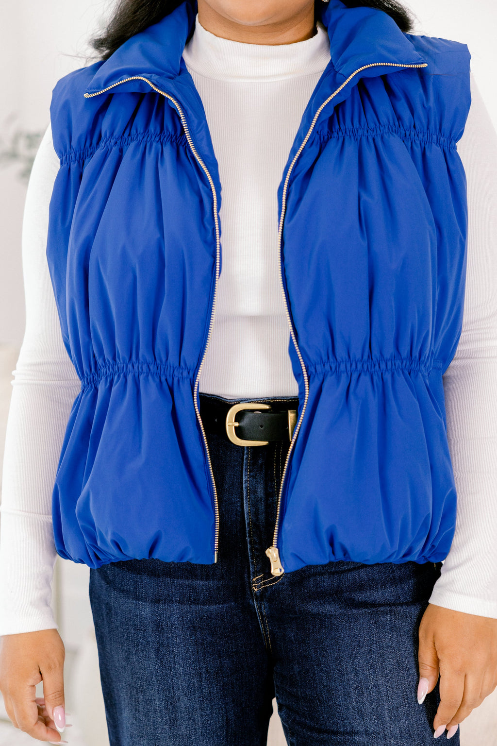 Behind Blue Eyes Vest, Blue