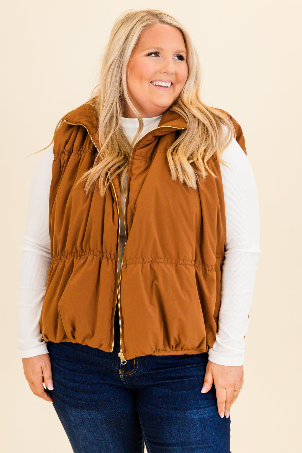 Behind Blue Eyes Vest, Brown