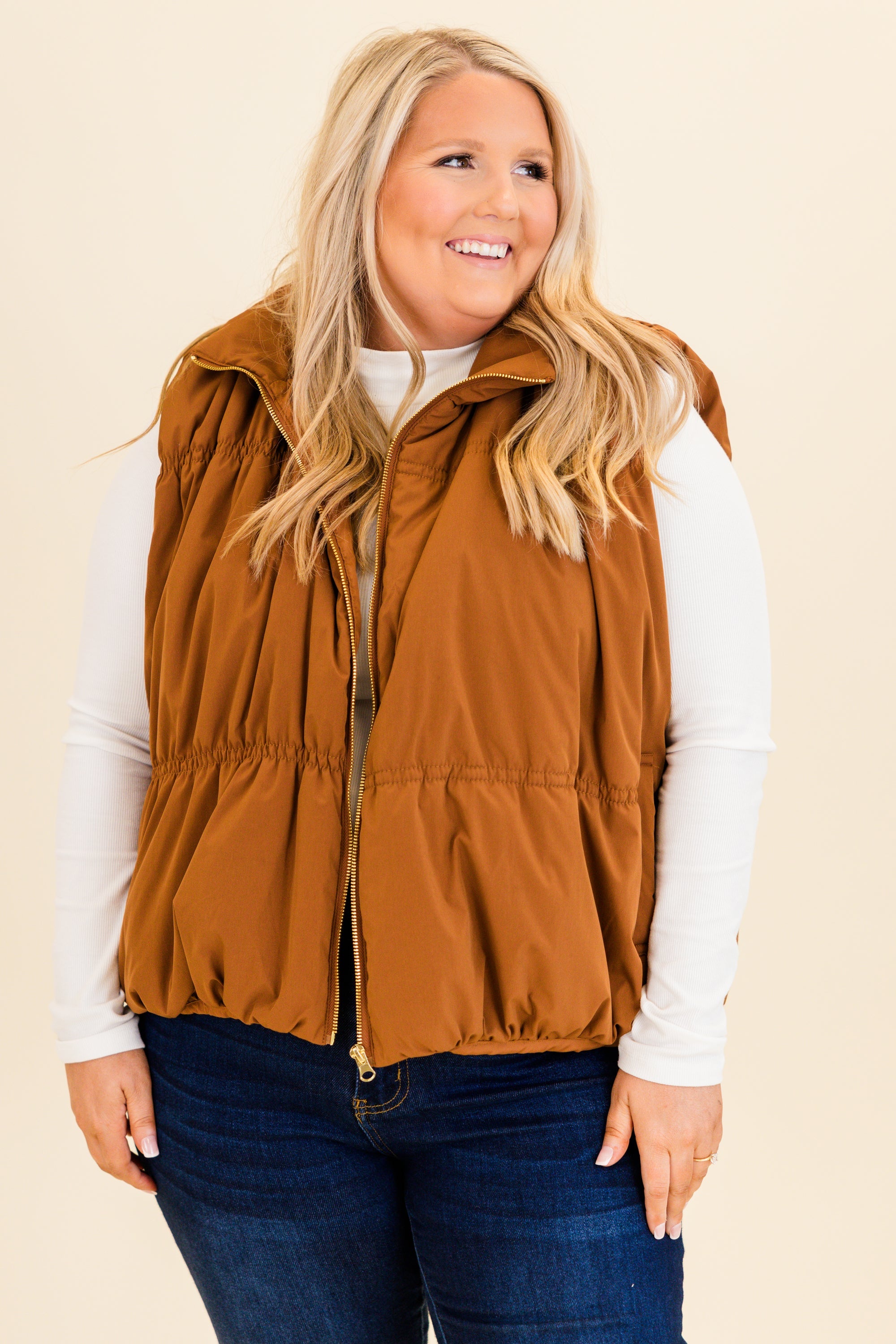 Behind Blue Eyes Vest, Brown