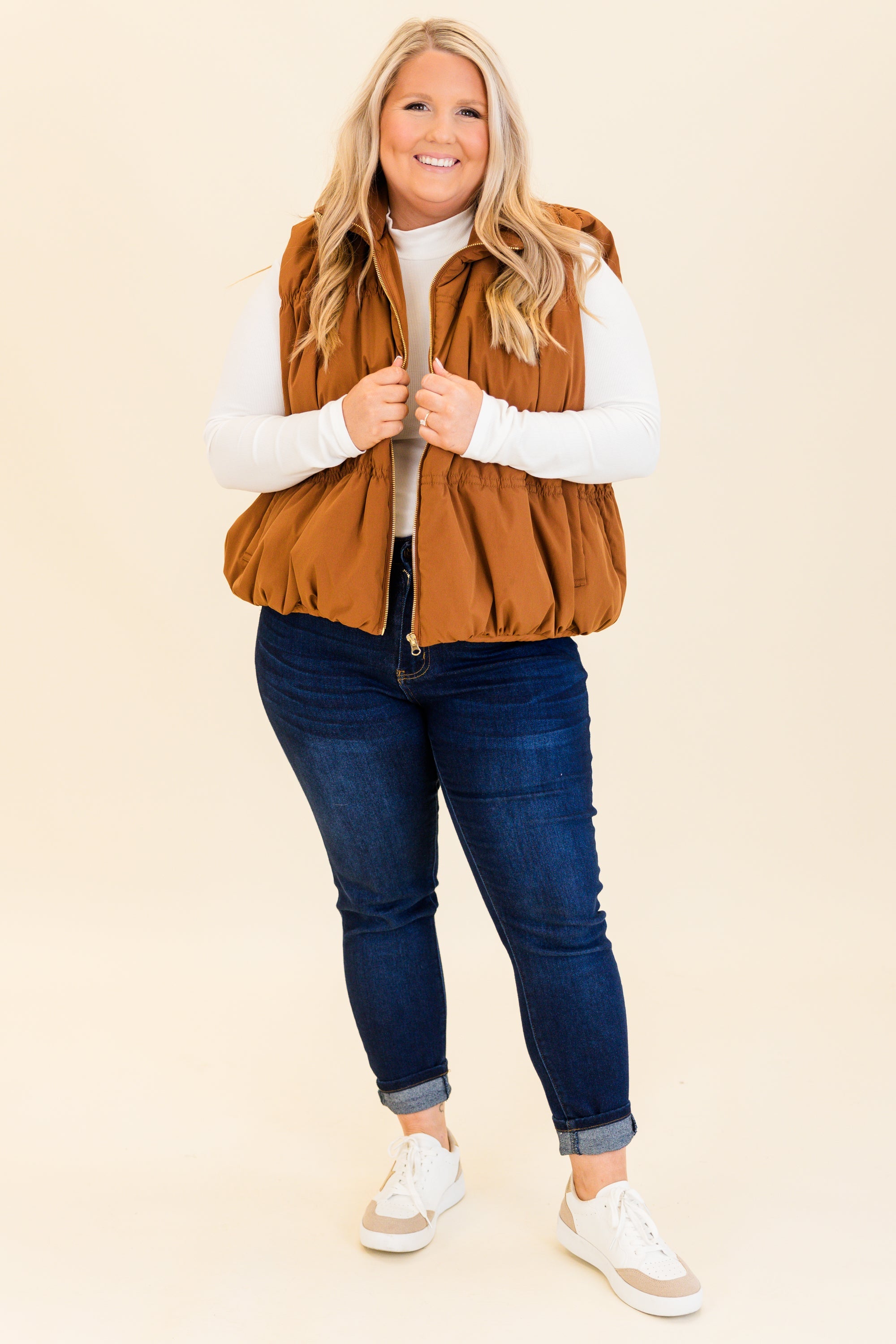 Behind Blue Eyes Vest, Brown
