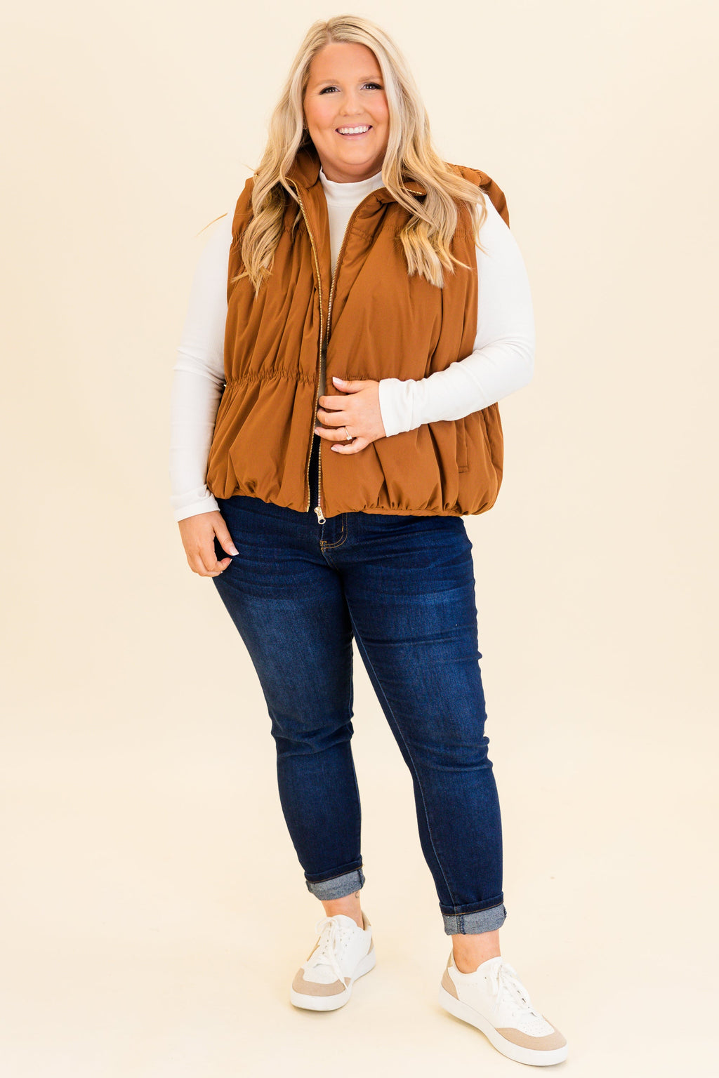 Behind Blue Eyes Vest, Brown