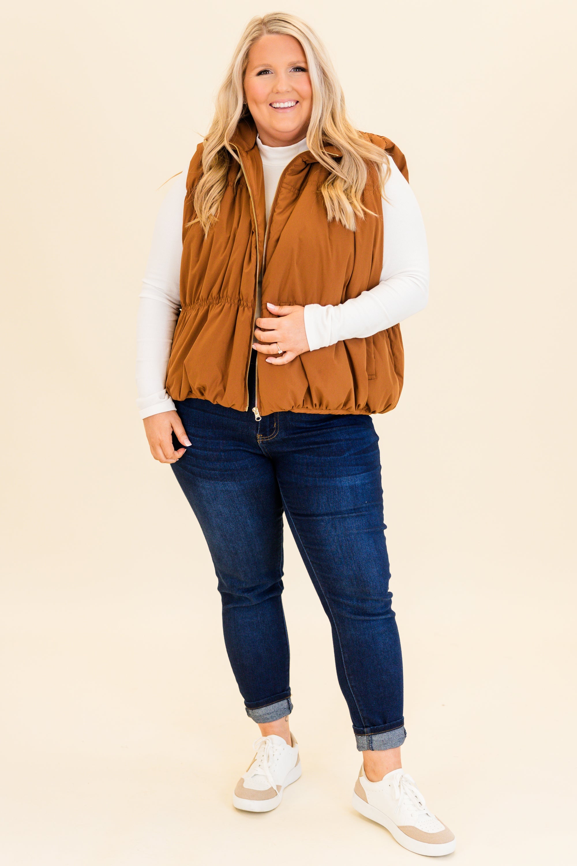 Behind Blue Eyes Vest, Brown