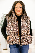Behind Blue Eyes Vest, Leopard