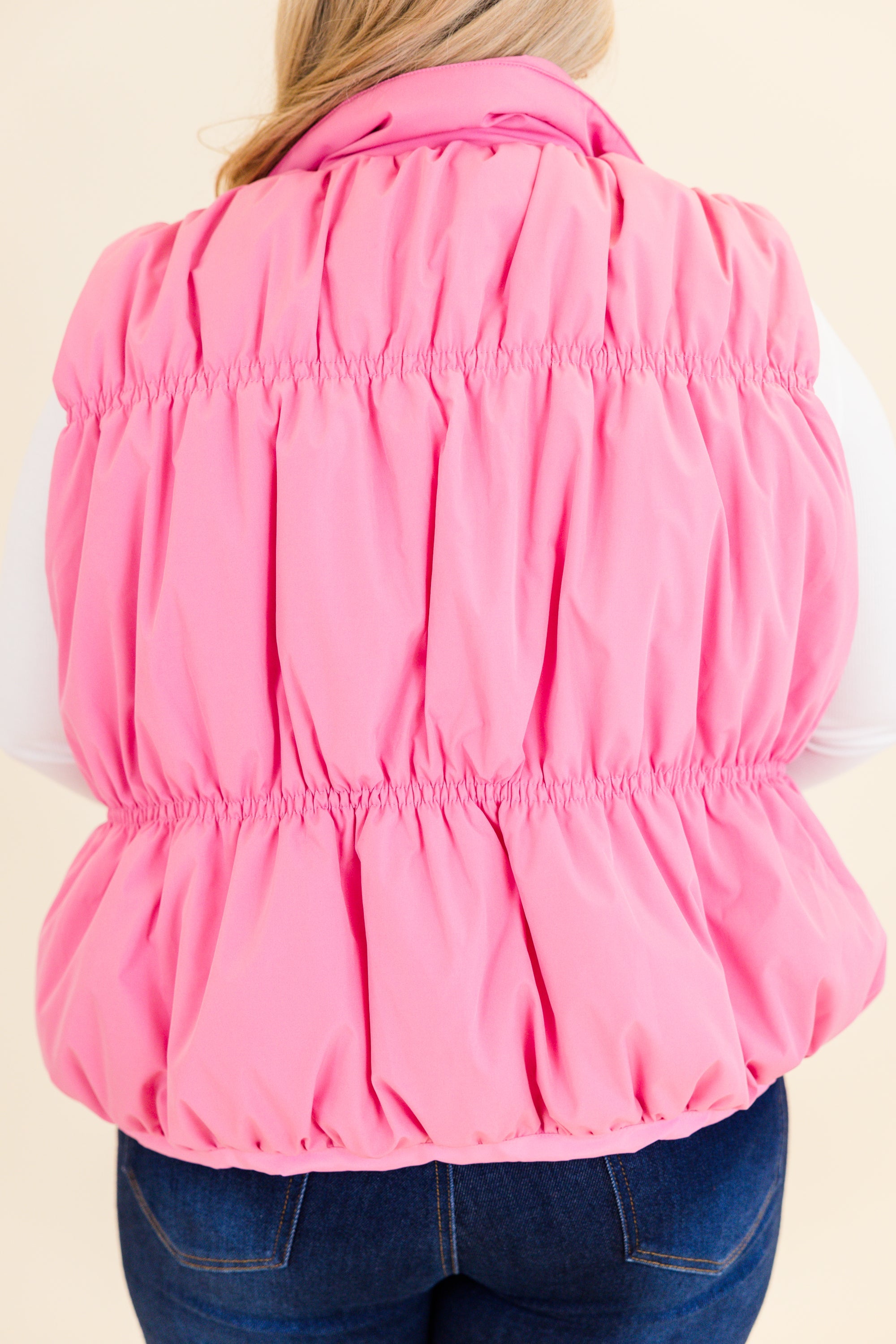 Behind Blue Eyes Vest, Pink