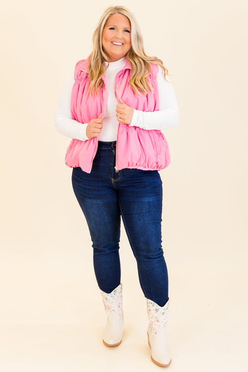Behind Blue Eyes Vest, Pink