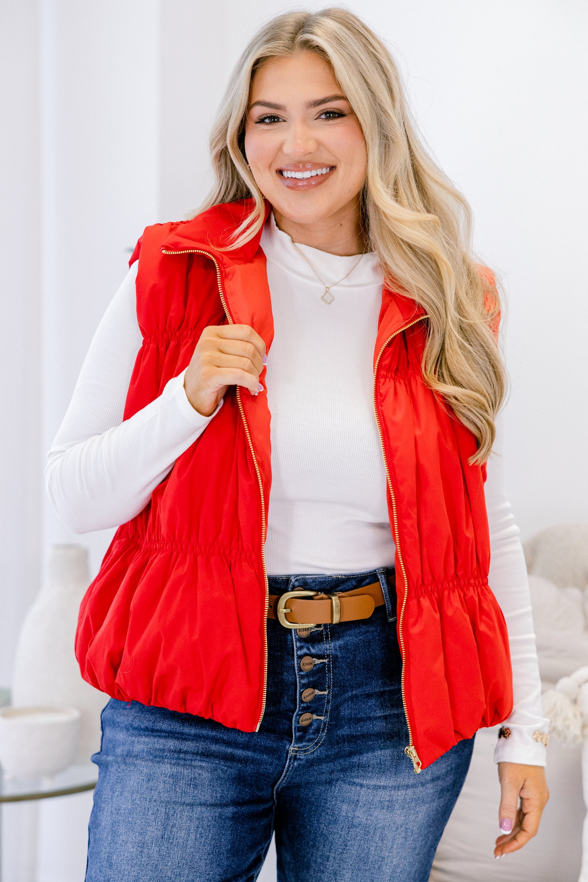 Behind Blue Eyes Vest, Red