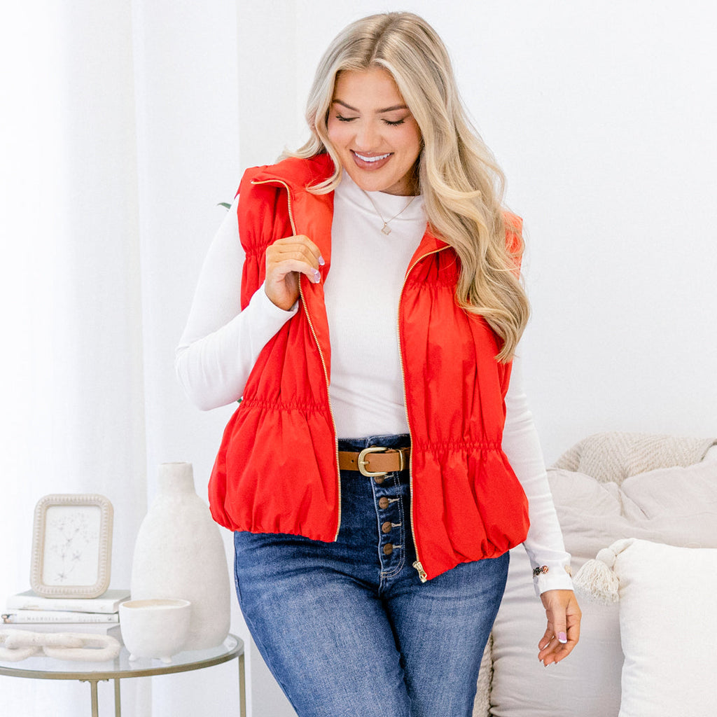 Behind Blue Eyes Vest, Red